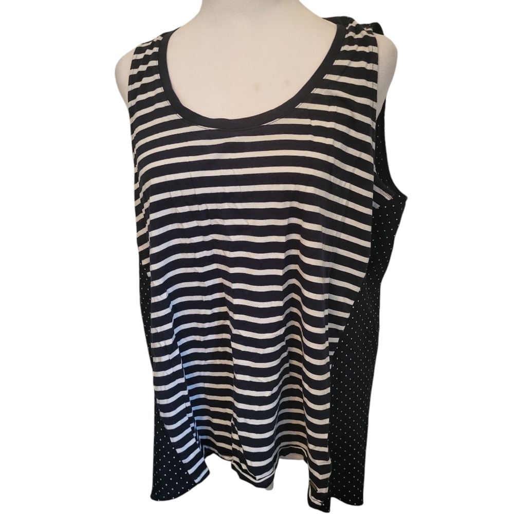 Tommy Hilfiger Tank Blue/White sz L